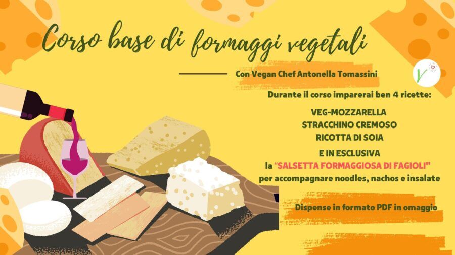 corso base di formaggi vegetali cucina vegana